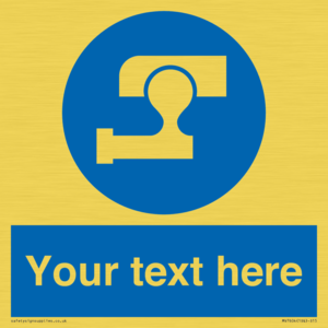 Custom mandatory secure tow hitch